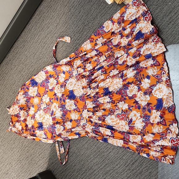 Emme Marella Floral Maxi Dress Size 2 - Picture 7 of 16